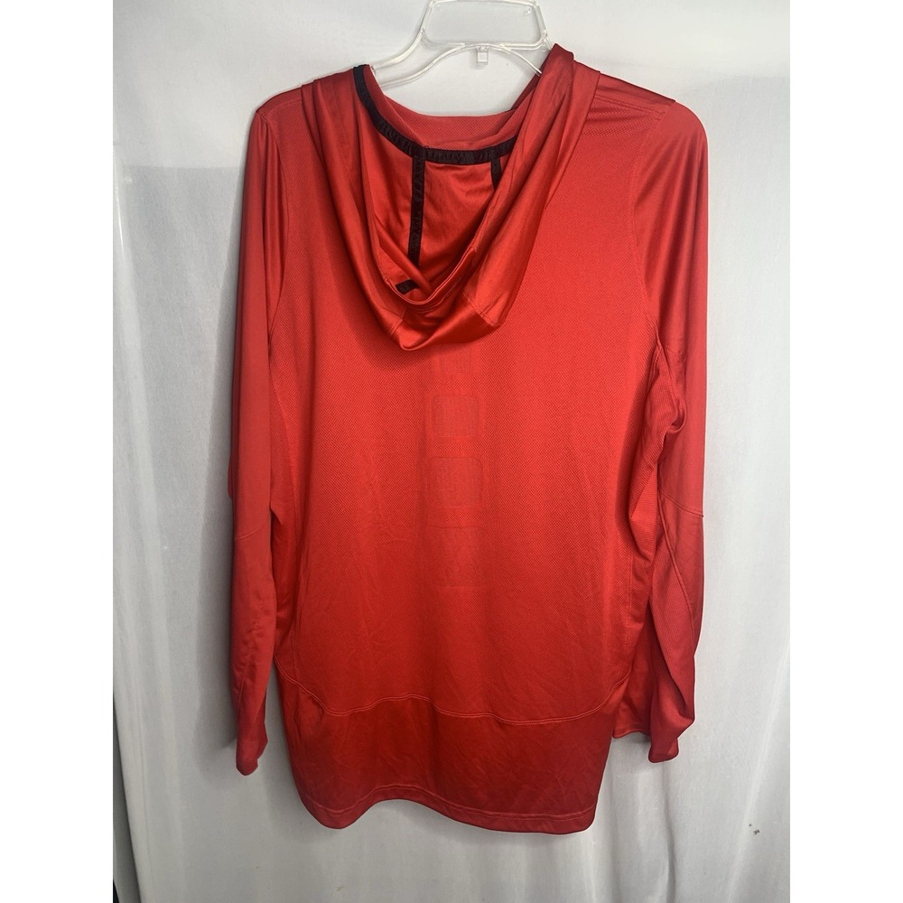 Nike ELITE DriFit Hoodie Sweatshirt Men's L Red/Black Swoosh Activewear - Picture 2 of 7
